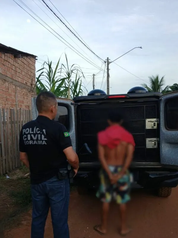 Padrasto é detido por abusar de menina de 13 anos em Boa Vista