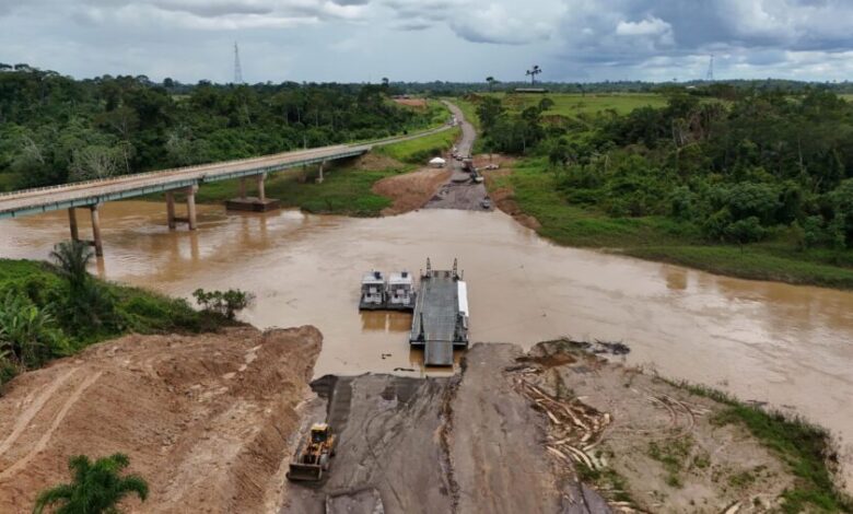 DNIT nega risco de rompimento da ponte sobre o Rio Caeté