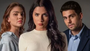 Debora Oz&oacute;rio, Jade Picon e Daniel Rangel. Foto: Globo/F&aacute;bio Rocha