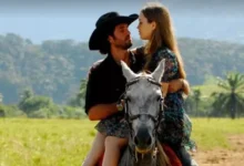 Maria Rita (Nathalia Dill) e Zeca (Eriberto Leão). Foto: Globo/João Miguel Júnior