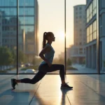 Brazil lunge variation targets glutes, spares knees