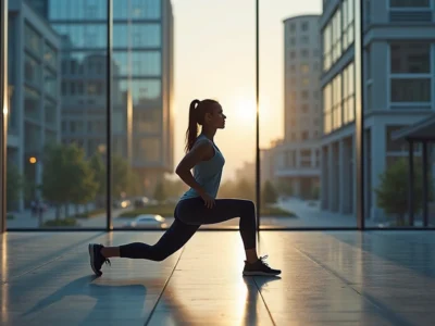 Brazil lunge variation targets glutes, spares knees