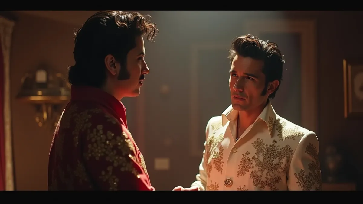 Como o filme sobre Elvis Presley comparado ao do Michael Jackson