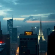 A cidade de Gotham na visão sombria de Christopher Nolan