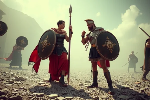A rivalidade entre Aquiles e Heitor na Guerra de Troia épica