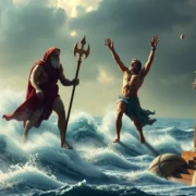O gigante Polifemo e a vingança de Poseidon contra Odisseu
