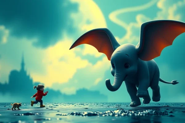 Dumbo e a releitura de Tim Burton para o clássico da Disney