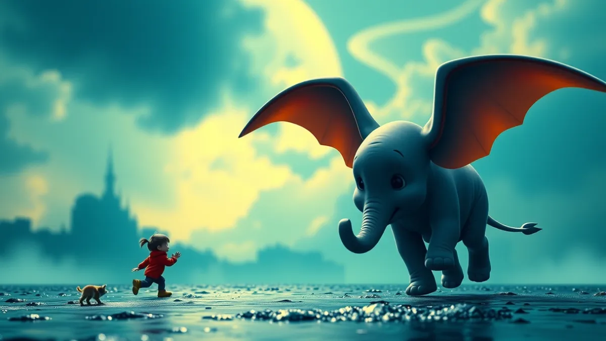 Dumbo e a releitura de Tim Burton para o clássico da Disney