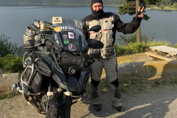 Exército de anjos leva motociclista de MS ao Canadá