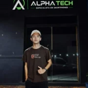 Jovem de 17 anos inaugura loja de assistência técnica em Terenos
