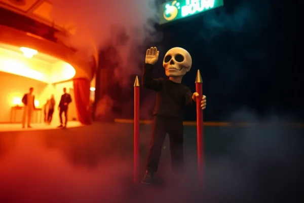 O contraste entre luz e sombra nos filmes de Tim Burton
