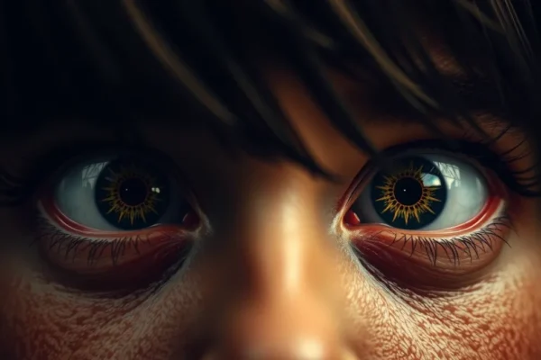 Por que os personagens de Burton têm olhos grandes e fundos