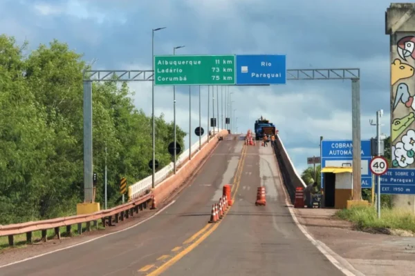 Seilog adia bloqueios na ponte do Rio Paraguai por causa do Dia dos Pais