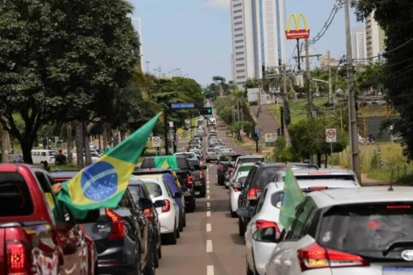 TRE-MS exige placas de carros em carreatas eleitorais