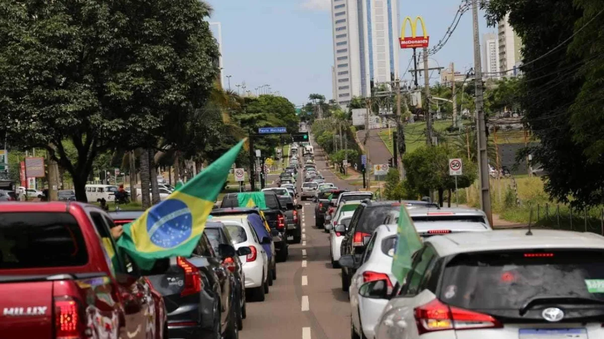 TRE-MS exige placas de carros em carreatas eleitorais