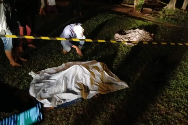Dupla é morta a facadas na fronteira com MS; suspeito é preso