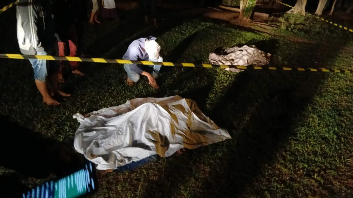 Dupla é morta a facadas na fronteira com MS; suspeito é preso